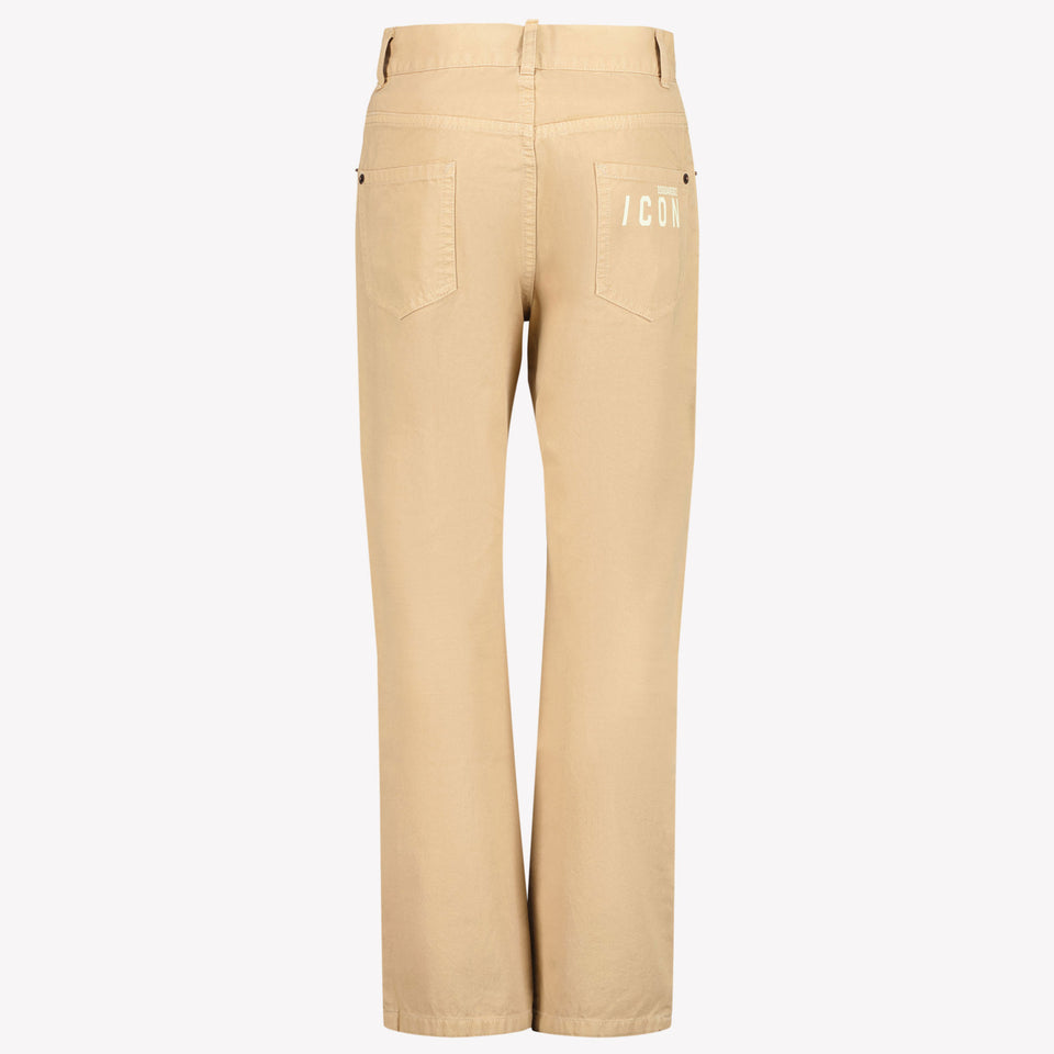 Dsquared2 Unisex Broek Beige