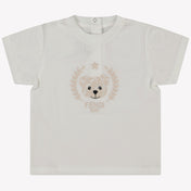 Fendi Bébé Unisexe T-shirt Blanc