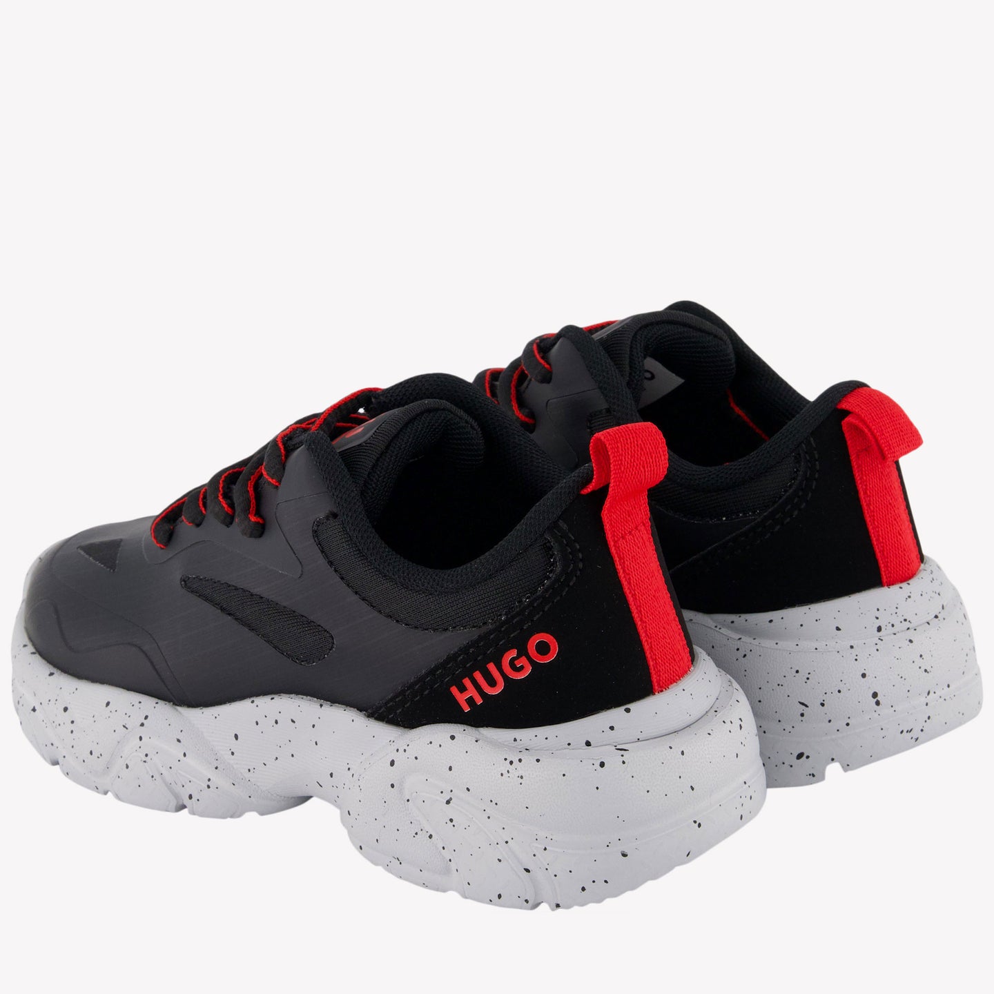 Hugo Jungs Sneakers Schwarz