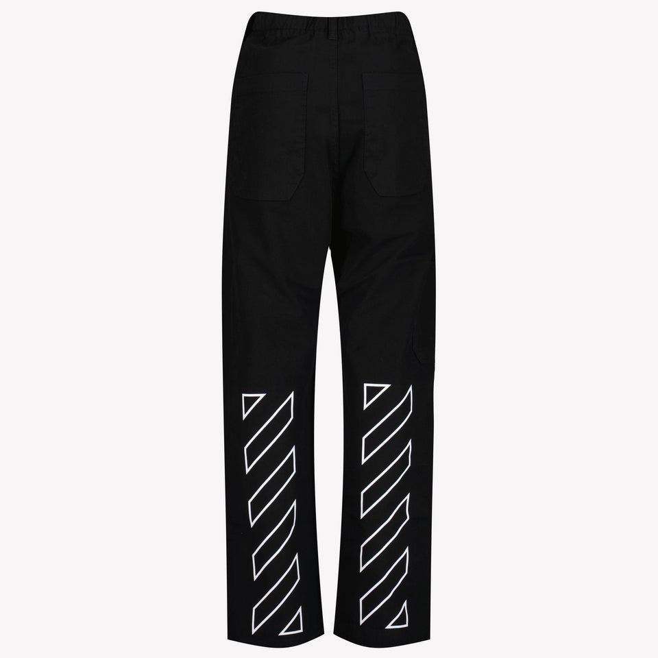 Off-White Garçons Pantalon Noir