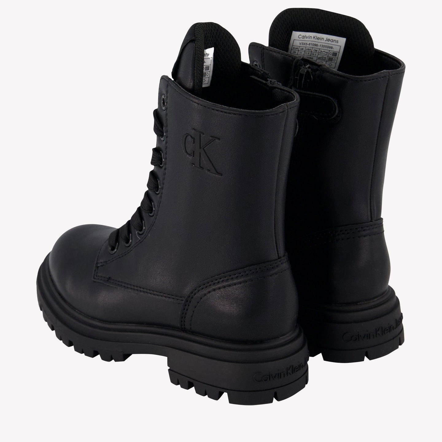 Calvin Klein Mädchen Stiefel Schwarz