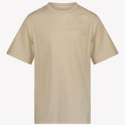 Burberry Unissex T-shirt Light Beige