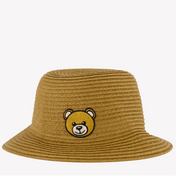 Moschino baby flickor hatt beige