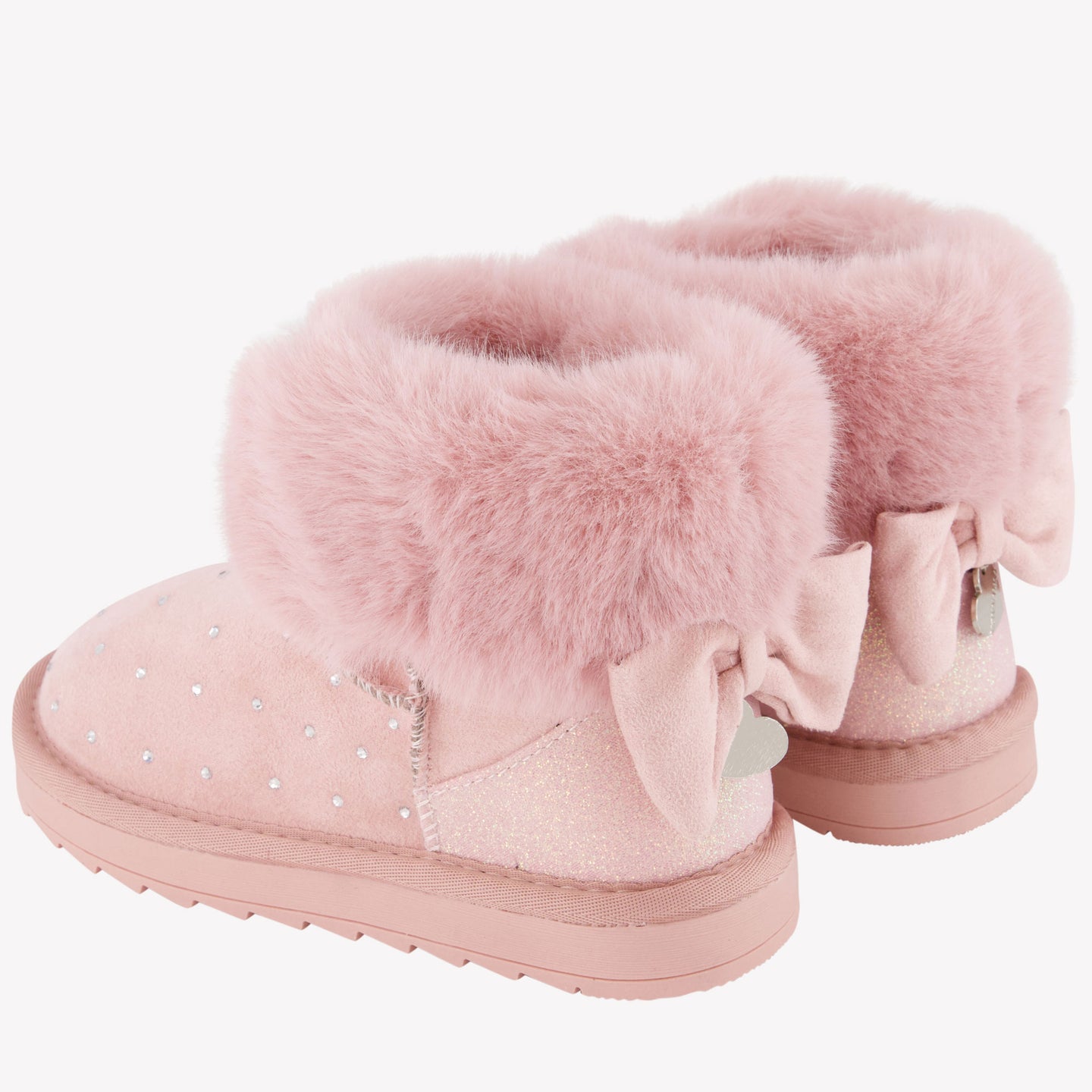 MonnaLisa Filles Bottes de neige Rose Léger