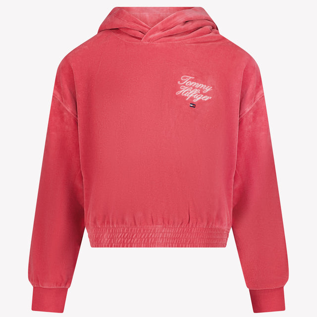 Tommy Hilfiger Mädchen Pullover Fuchsia