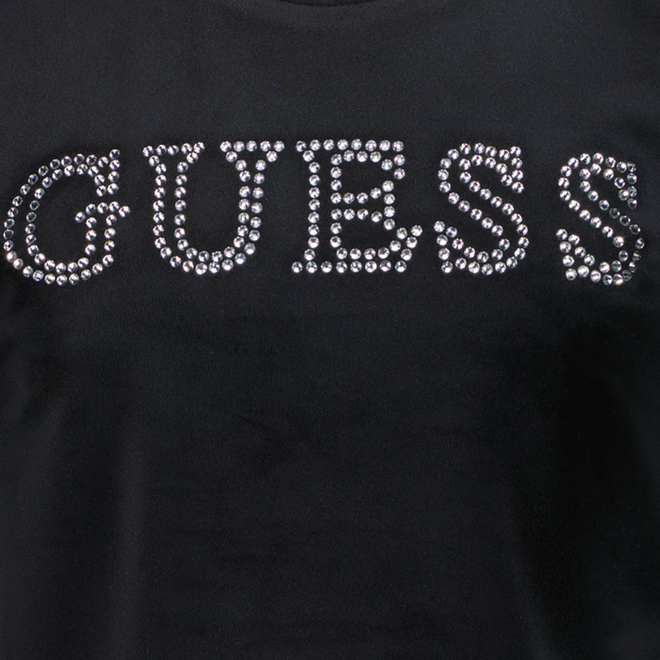 Guess Chicas Camiseta Negro