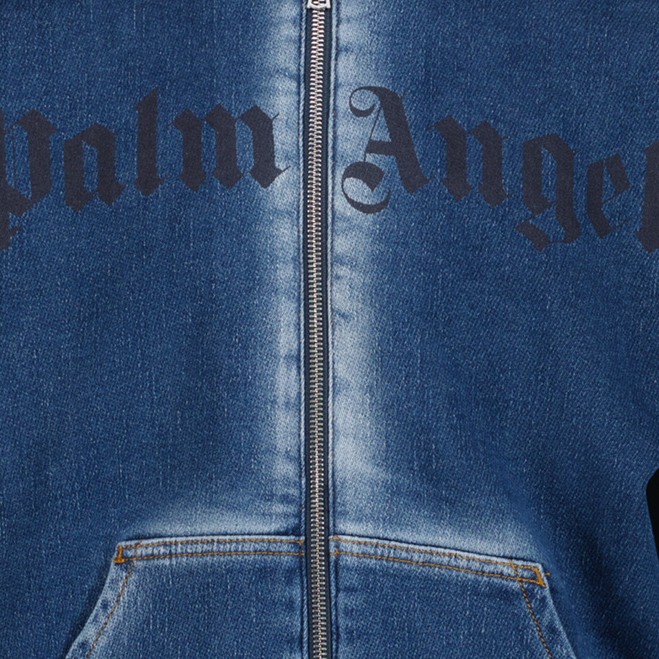 Palm Angels Ragazzi Maglione Blu