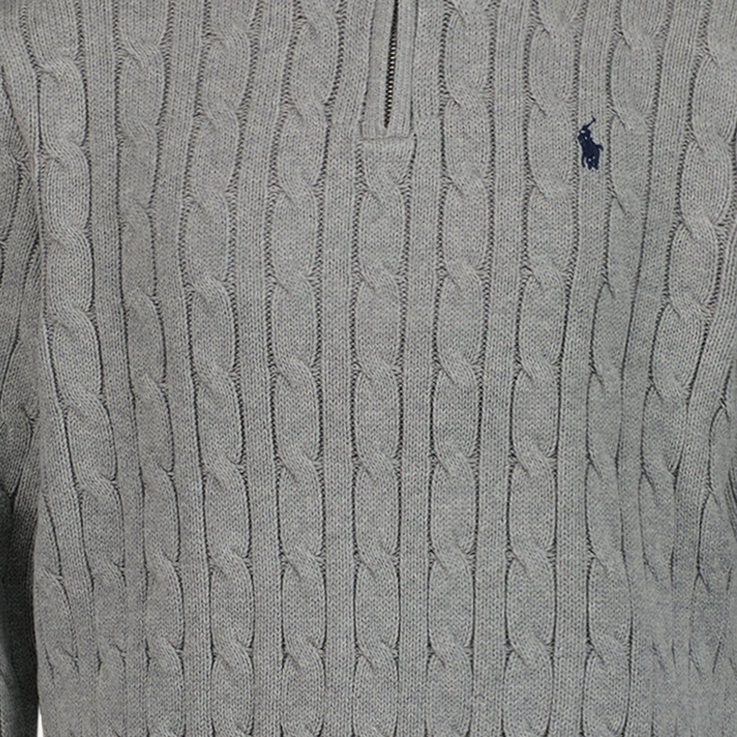 Ralph Lauren Suéter de niños gris claro