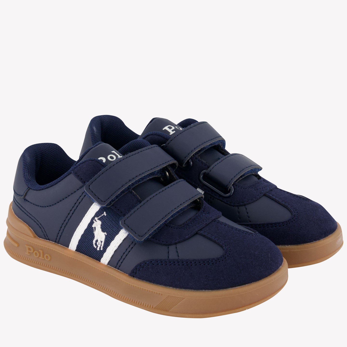 Ralph Lauren Heritage Court Boys Sneakers Navy