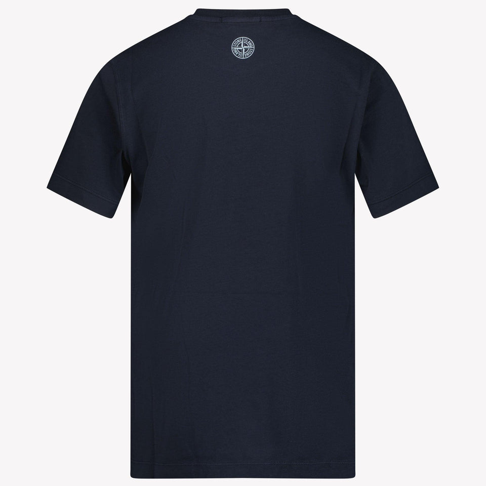 Stone Island Enfant Garçons T-shirt Navy