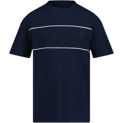 Boss Enfant Garçons T-shirt Navy