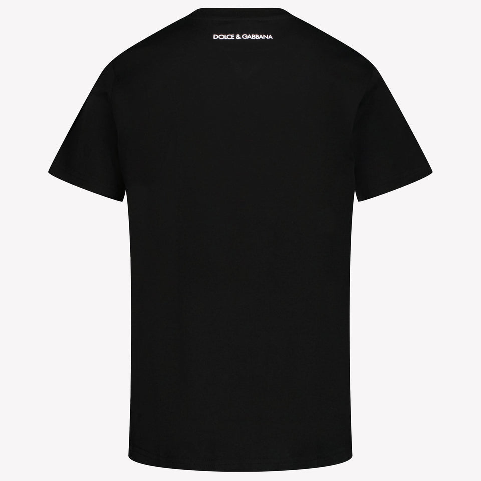 Dolce & Gabbana Niño Chicos Camiseta en Negro