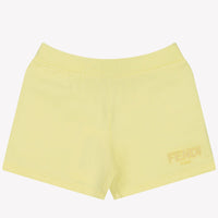 Fendi Bébé Unisexe Short dans Jaune