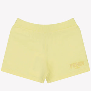 Fendi Bébé Unisexe Short dans Jaune
