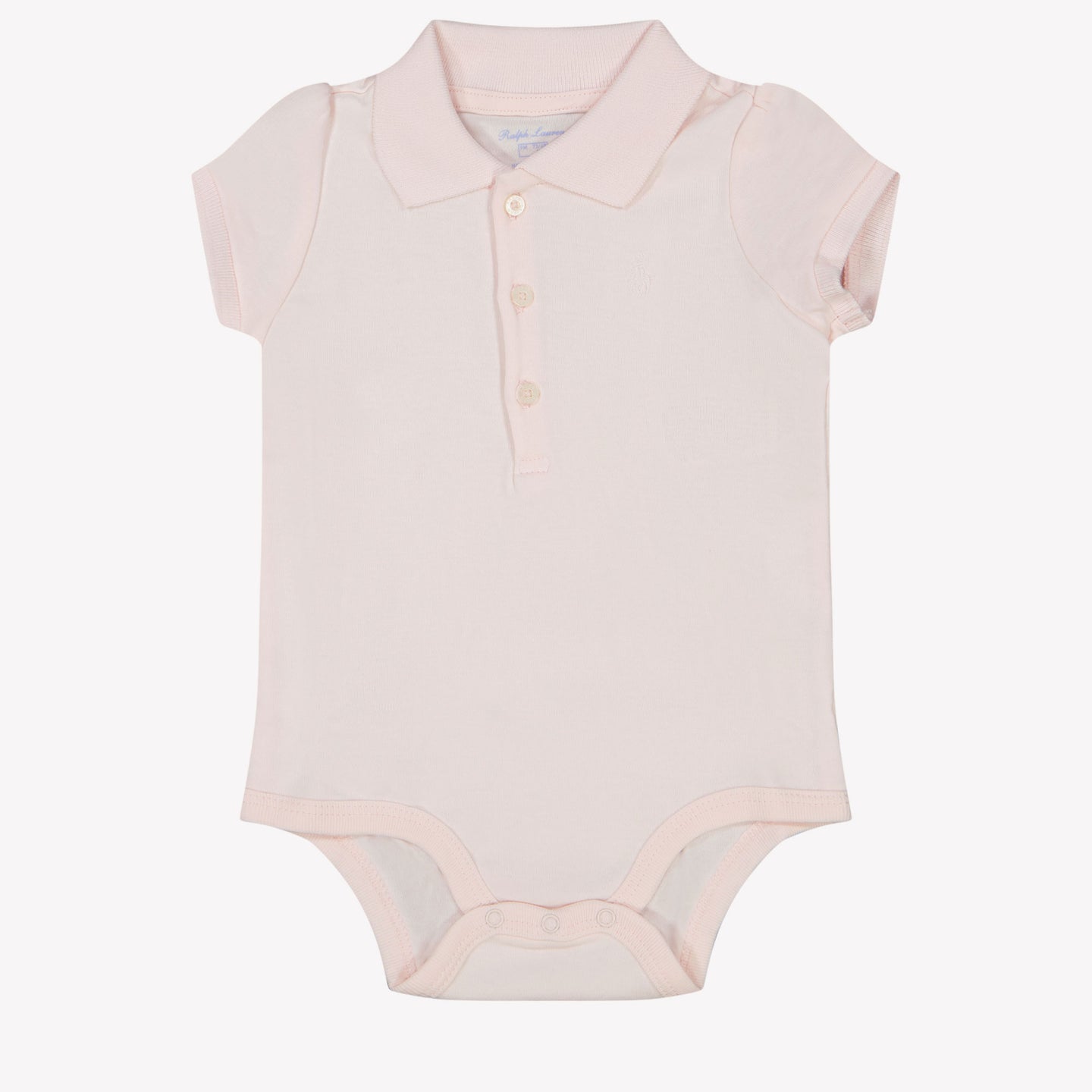 Ralph Lauren Bambino Ragazze Boder in Rosa Chiaro