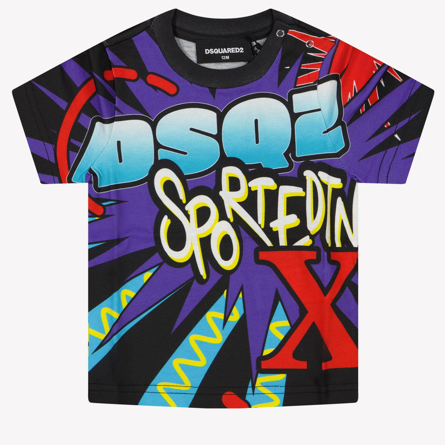 Dsquared2 Baby Mädchen T-Shirt Schwarz