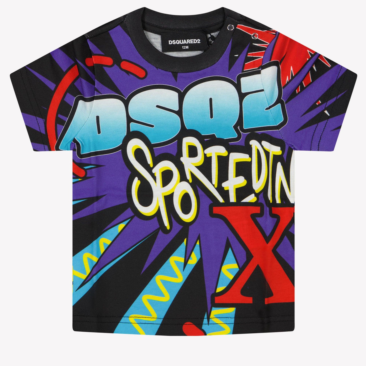 Dsquared2 Baby Mädchen T-Shirt Schwarz