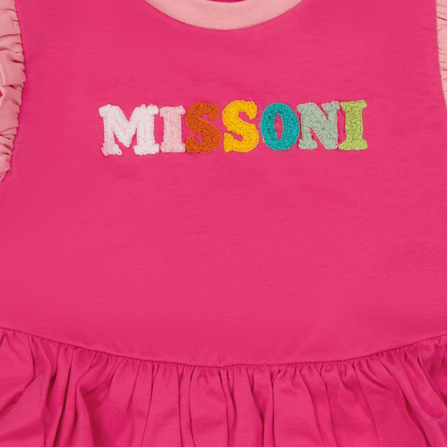 Missoni Baby Meisjes Jurkje Fuchsia 6 mnd