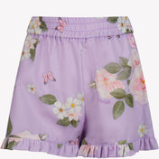 MonnaLisa Kids Girls Shorts Lilac
