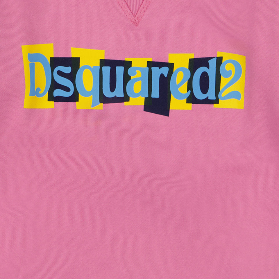 Dsquared2 Baby Girls Dress Pink