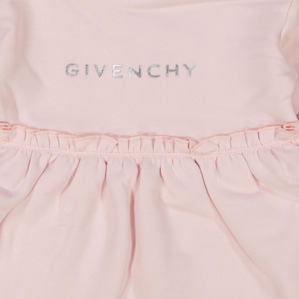 Givenchy Bebé Chicas Vestido Rosa claro