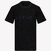 Camiseta de niños de Givenchy Children's Boys Negro