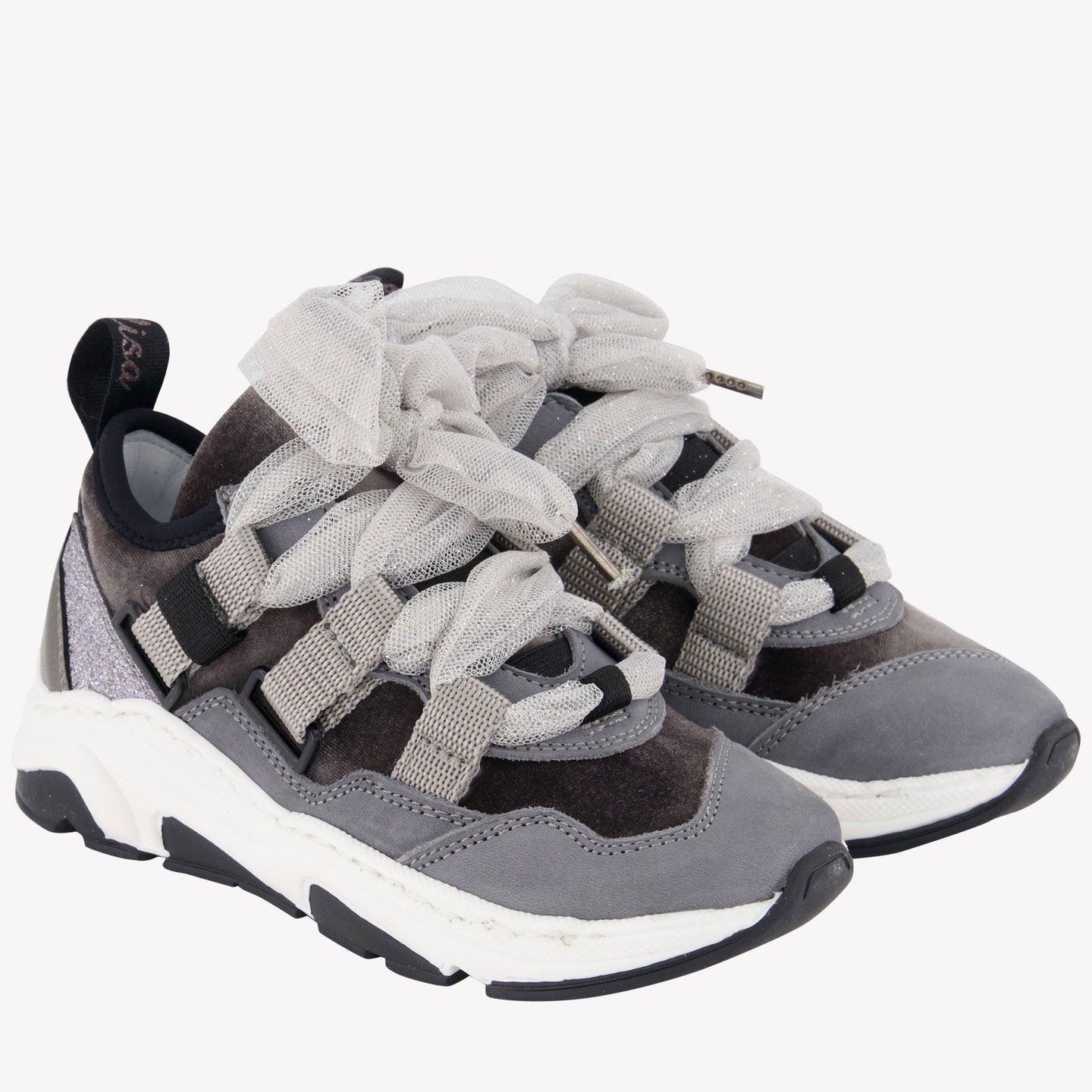 MonnaLisa Mädchen Sneakers Grau