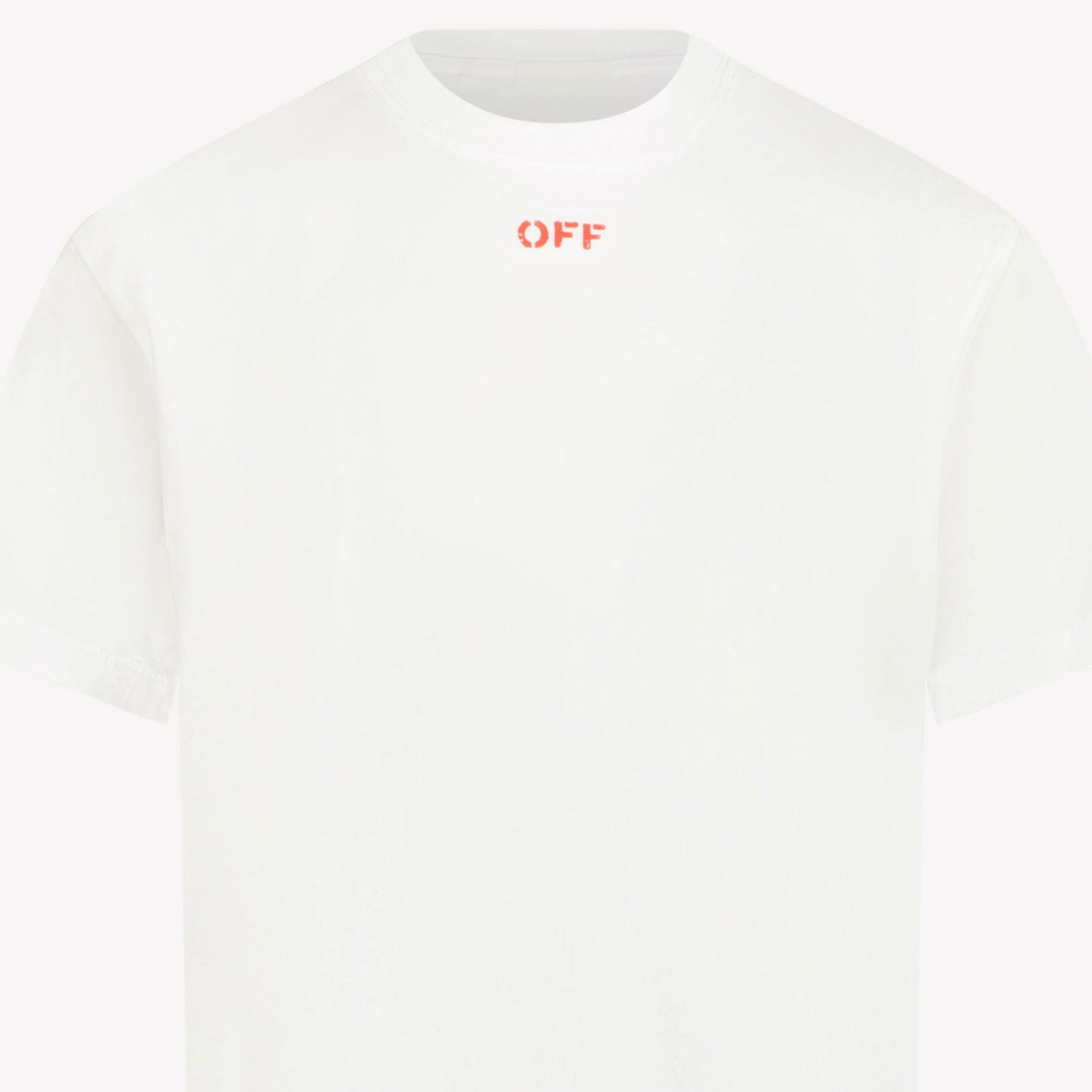 Off-White Kinder Unisex T-Shirt In Wit