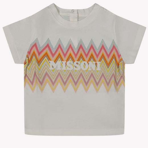 Missoni Bébé Filles T-shirt Blanc