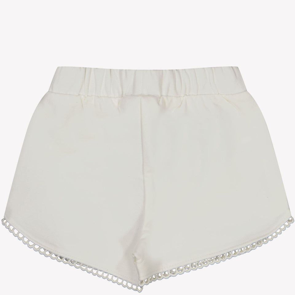 Mayoral Baby Meisjes Shorts Wit