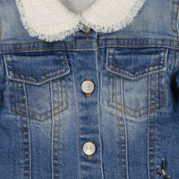 LapHouse Baby Mädchen Jacke Jeans