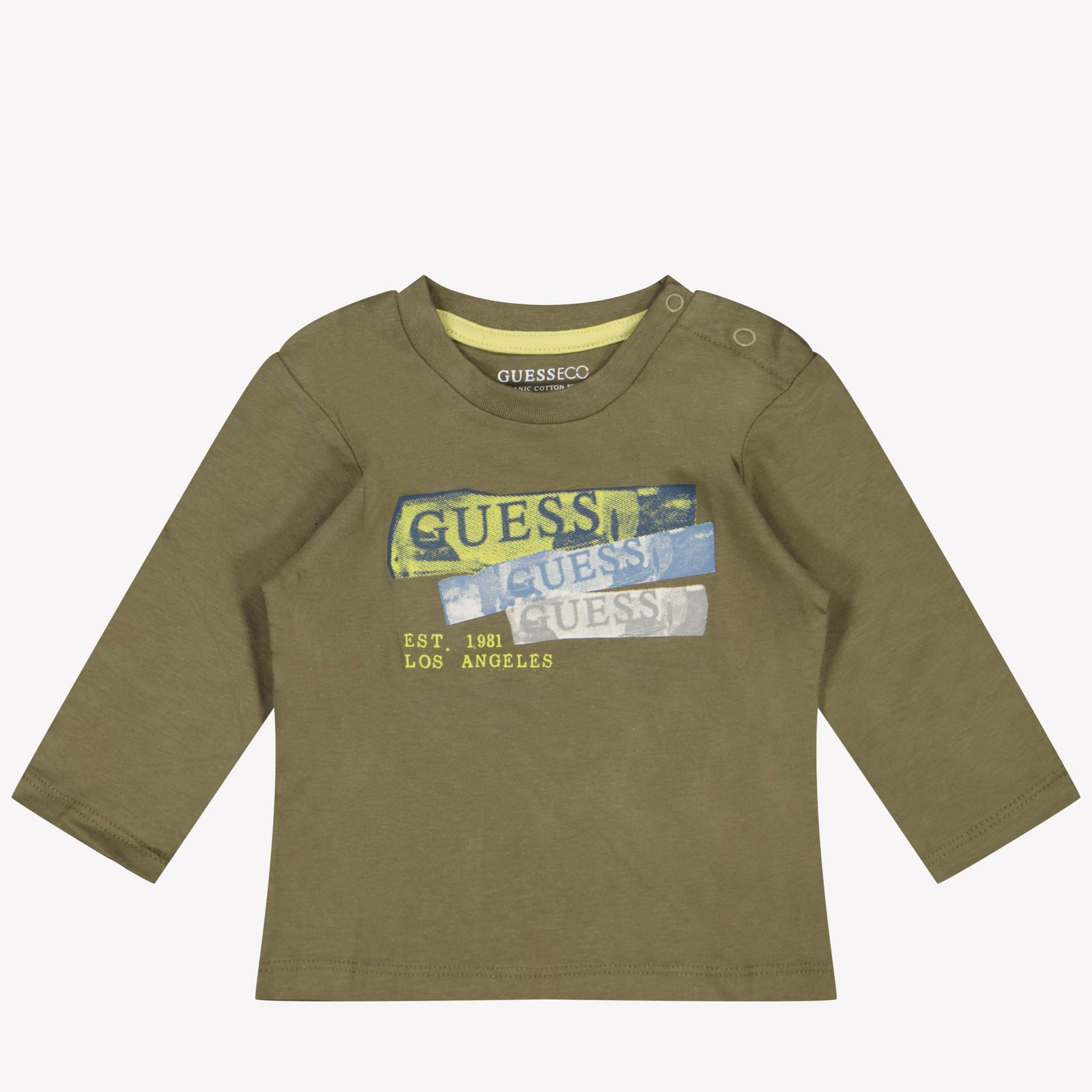 Guess Baby Jungen T-Shirt Armee