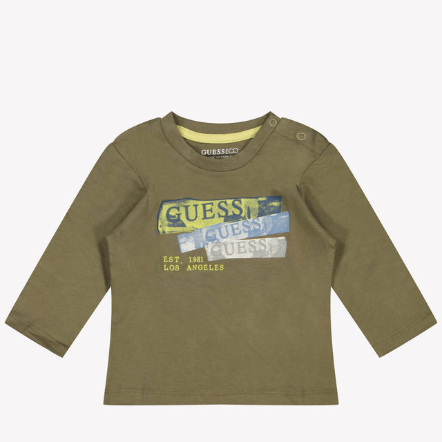 Guess Baby Boys Camiseta Ejército