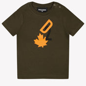 Dsquared2 Baby Boys Camiseta Ejército
