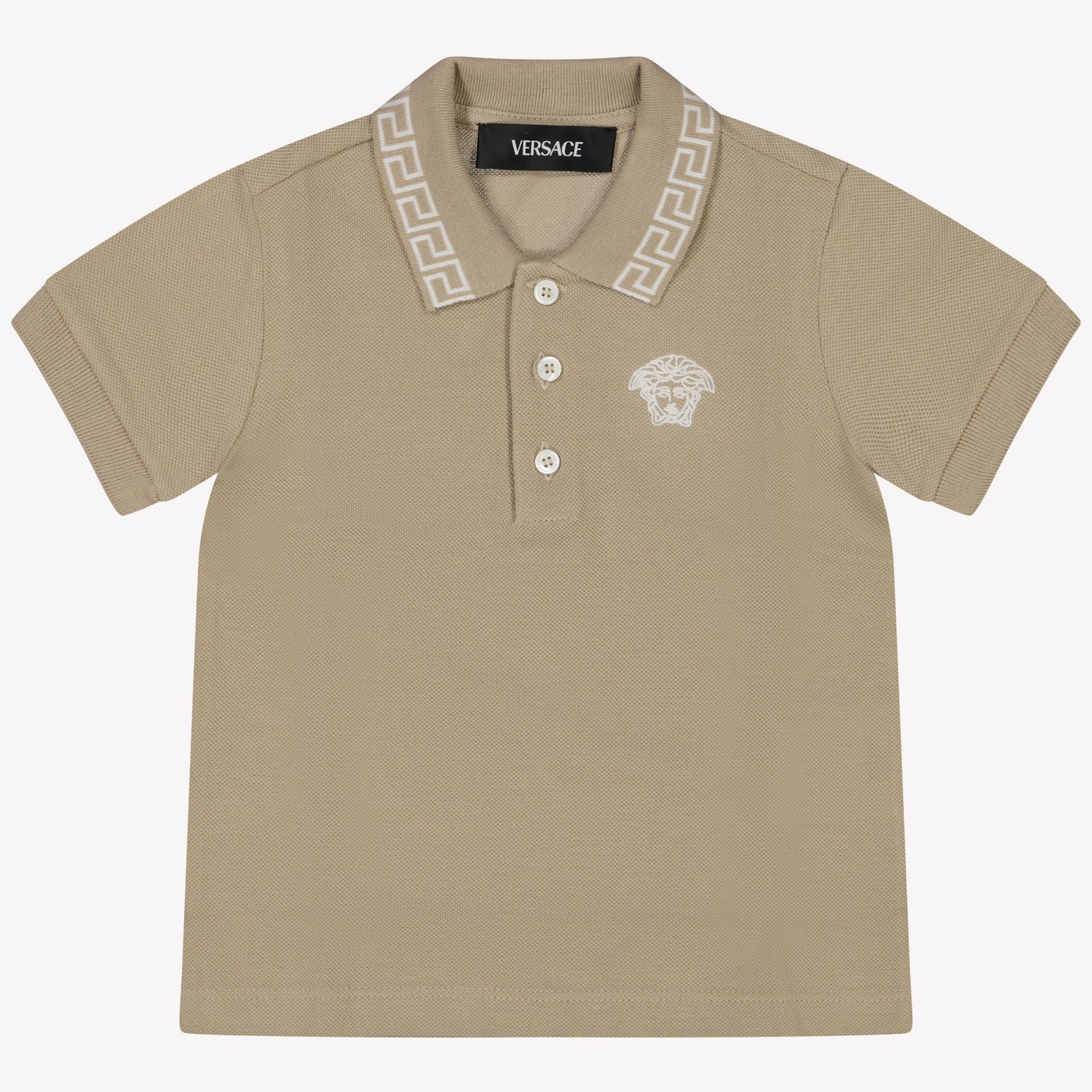 Versace Bambino Ragazzi Polo Sabbia