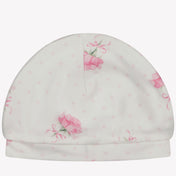 MonnaLisa Bambino Ragazze Cappello in Bianco