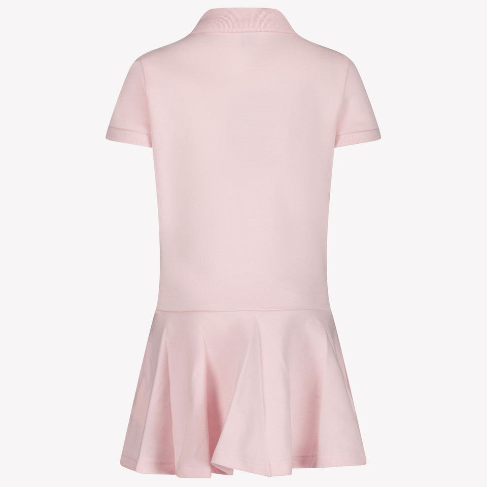 Ralph Lauren Enfant Filles Robe Rose Léger