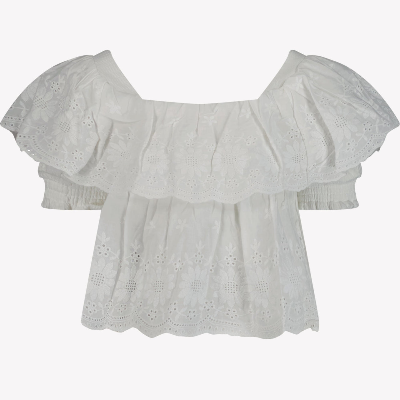 Mayoral Kinder Meisjes Blouse Wit 2Y