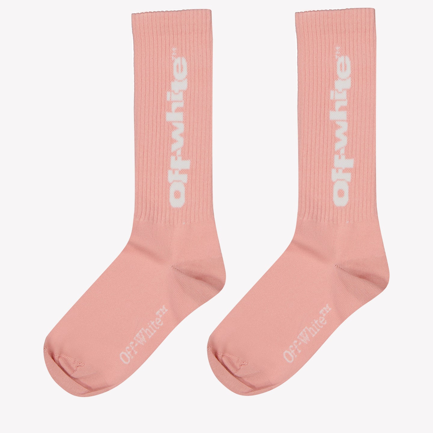 Off-White Ragazzo Ragazze Calzini Rosa Chiaro