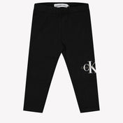 Calvin Klein Spodnie chłopców czarne