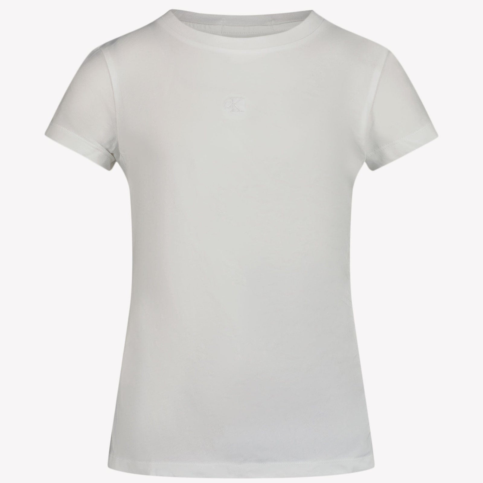 Calvin Klein Meisjes T-shirt Wit 4Y
