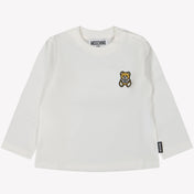 Moschino Bébé Garçons T-shirt de blanc