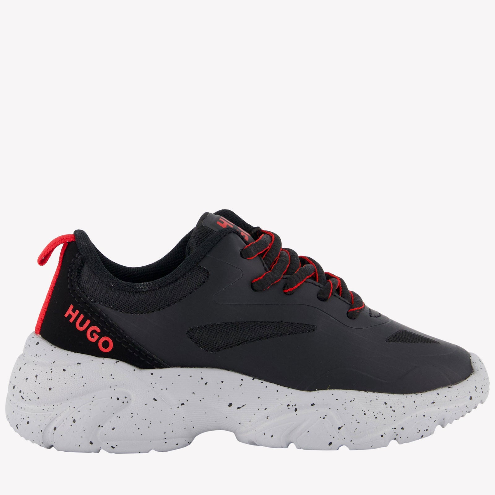 Hugo Jungs Sneakers Schwarz