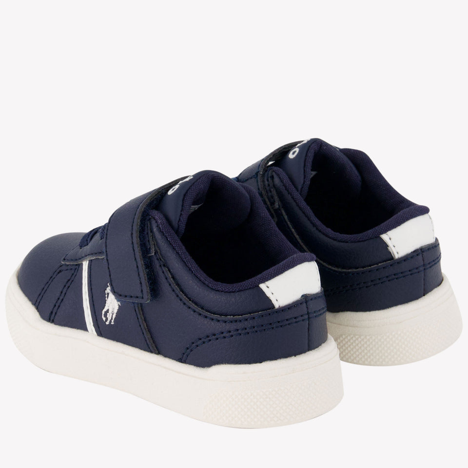 Ralph Lauren Frazier PS Boys Sneakers Navy