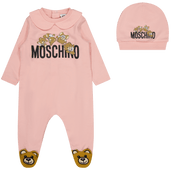 Moschino baby jenter boxpak lys rosa