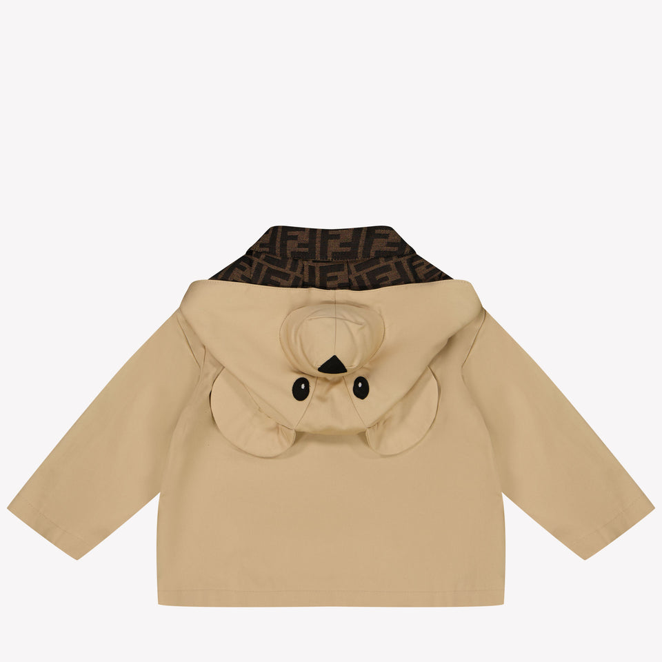 Fendi Bebé Chicas Entrelazar Beige