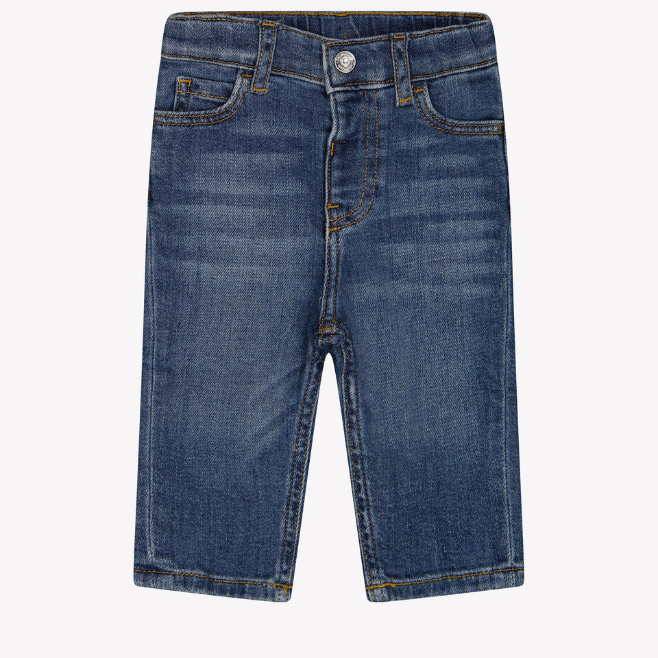 Calvin Klein Bambino Unisex Jeans In Blu Scuro