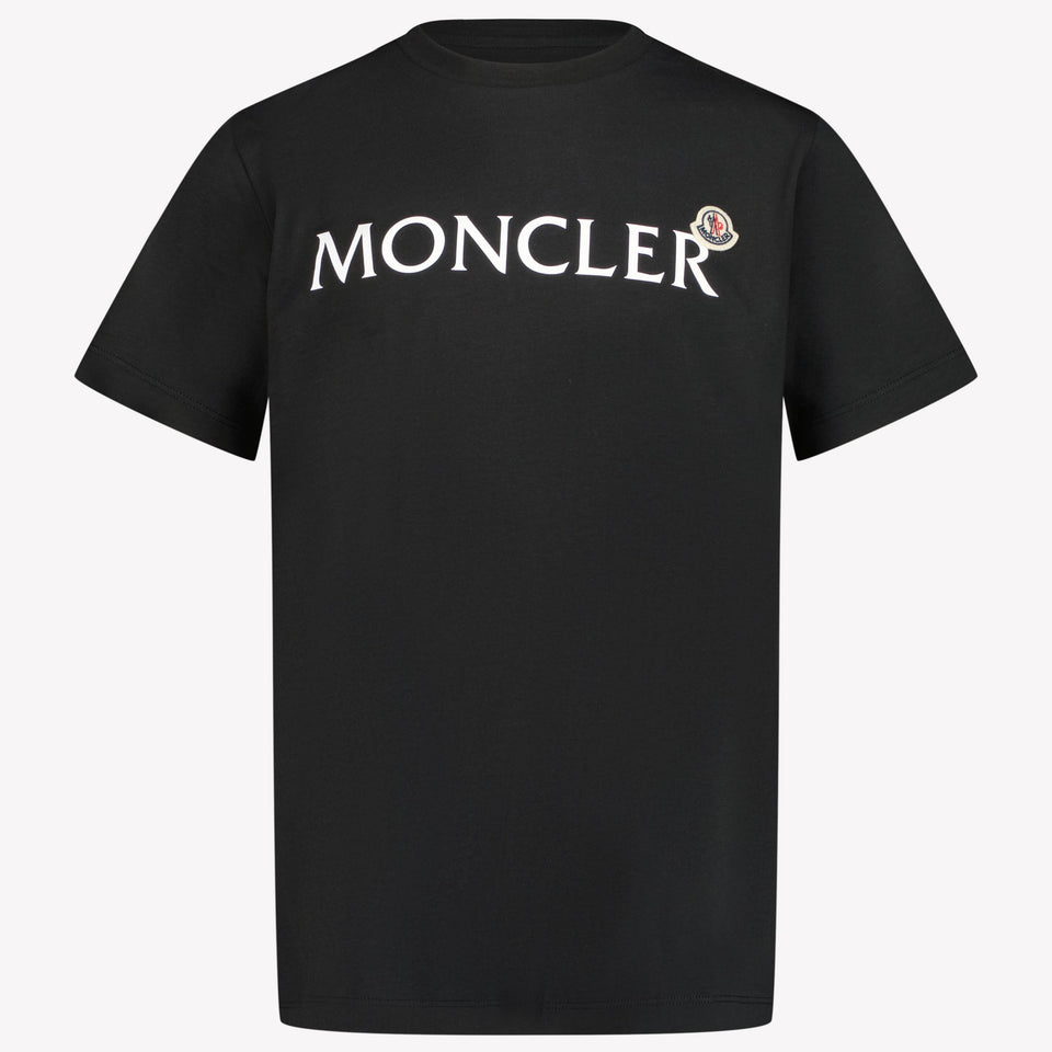 Moncler Enfant Garçons T-shirt Noir