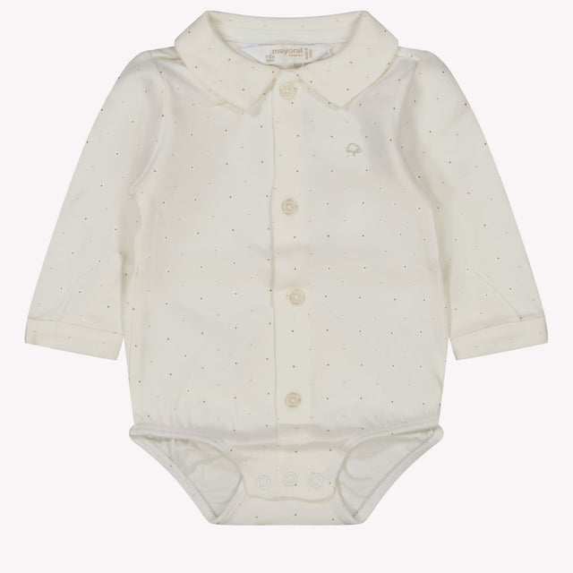 Mayoral Baby Boys Bodper Off White