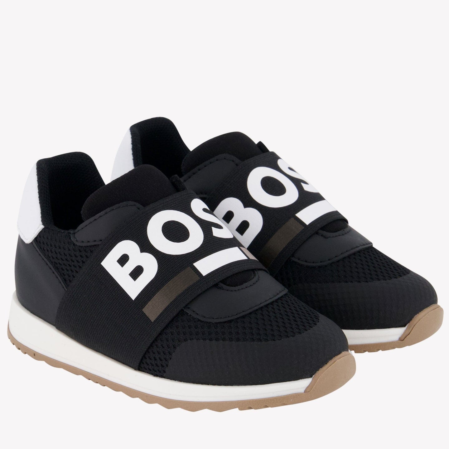 Boss Jongens Sneakers Zwart 19